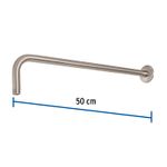 Brazo-de-ducha-de-50cm-con-acabado-satin-de-la-linea-TUBIG
