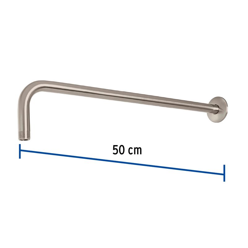 Brazo-de-ducha-de-50cm-con-acabado-satin-de-la-linea-TUBIG