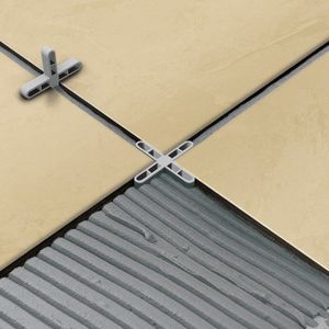 Cruceta de 5mm para azulejo, bolsa de 100 piezas - TRUPER