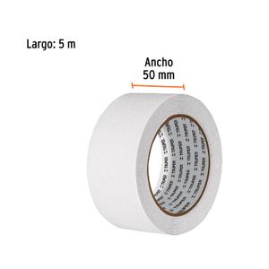 Cinta antideslizante de 50mm x 5m - TRUPER
