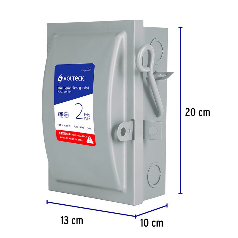 Switch-de-seguridad-de-2-polos-30A
