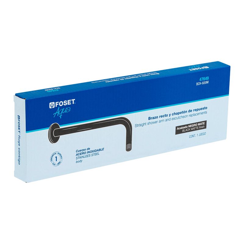 Brazo-de-ducha-de-30cm-con-acabado-negro-mate