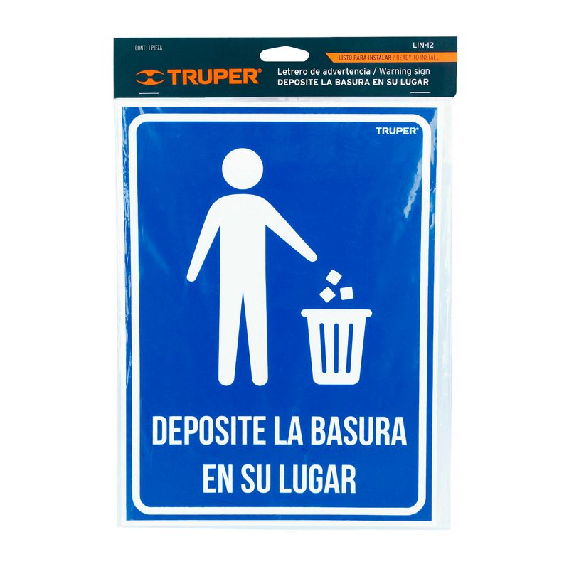 Letrero-de--Deposite-la-basura-en-su-lugar-