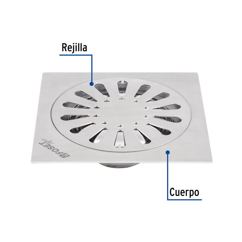 Rejilla-cuadrada-de-6--x-6--cromo-de-acero-inoxidable