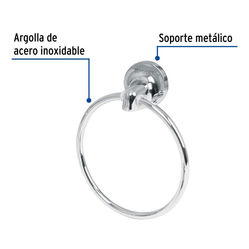 Toallero-de-acero-inoxidable-de-argolla-con-acabado-cromo
