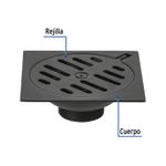 Rejilla-cuadrada-de-4--x-4--negra-de-cuerpo-metalico