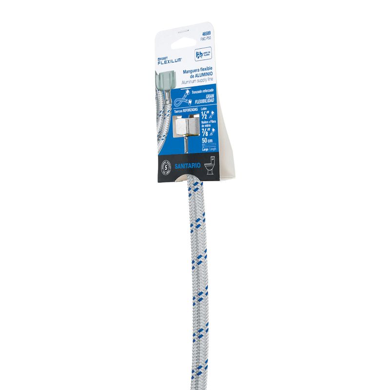 Manguera-de-abasto-de-1-2--x-7-8--y-50cm-de-largo-con-trenzado-de-aluminio