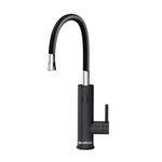 Grifo-de-cocina-electrico-con-pico-flexible-negro-de-220V.