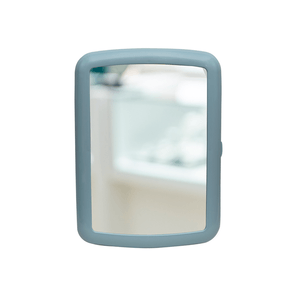 Espejo rectangular celeste de 34 x 45 cm de alta resistencia y durabilidad. - AMERICAN HOME