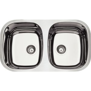 Fregadero Bajo tope de acero inoxidable de 77 x 45 cm. - TRAMONTINA