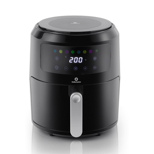 Air Fryer de 4,5 lts de 8 funciones preprogramadas, control touch y display led. - INDURAMA