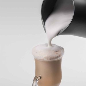 Espumador eléctrico de acero inoxidable con panel touch led. - INDURAMA