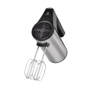 Batidora manual de 200W de acero inoxidable de 5 velocidades + Turbo. - INDURAMA