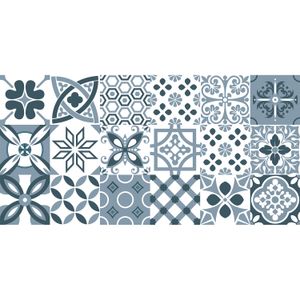 Cerámica para piso o pared Granada Azul Mate de 30 x 60 cm C/U. - PASSARELLA