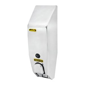 Dispensador de jabón para pared de 400 ml de 1 servicio Cromado. - ALKALA