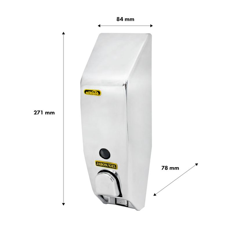 Dispensador-de-jabon-para-pared-de-400-ml-de-1-servicio-Cromado.