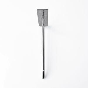 Gancho para exhibidor ranurado de 8" de acabado cromado anti desgaste. - CEDIMPORT