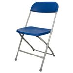 Silla-plegable-Azul-con-estructura-metalica-y-respaldo-plastico.