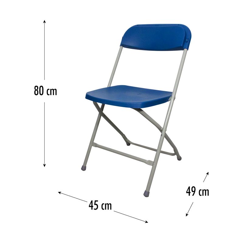 Silla-plegable-Azul-con-estructura-metalica-y-respaldo-plastico.