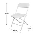 Silla-plegable-Blanca-con-estructura-metalica-y-respaldo-plastico.