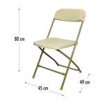 Silla-plegable-Beige-con-estructura-metalica-y-respaldo-plastico.