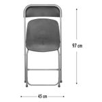 Silla-plegable-Gris-con-estructura-metalica-y-respaldo-plastico.