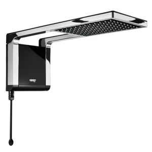 Ducha Eléctrica Acqua Storm Negro con Cromo de 220V. - LORENZETTI