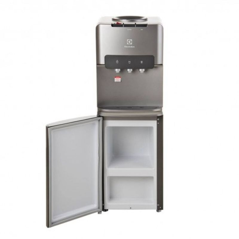 Dispensador-de-agua-Cromo-Pure-Sense-ES11SR-tipo-gabinete-con-compartimentos-inferiores.