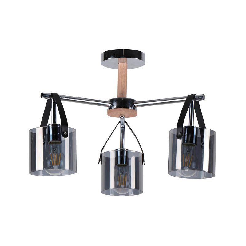 Lampara-Techo-Cromo-3L-E27-40W