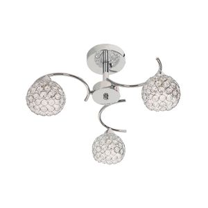 Lampara D/Techo Esf.Cromo. 3L40We14 20645-4 - IKE LITE