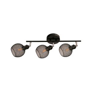 Lampara Dirigible Neg.Malla Esf.3L 40W E14 - IKE LITE