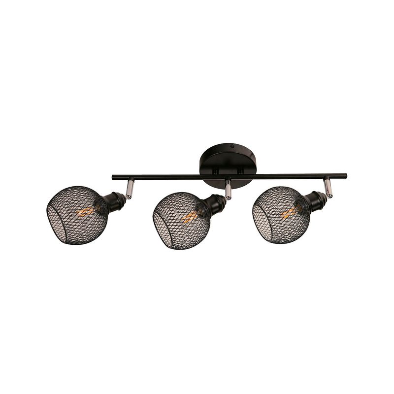Lampara-Dirigible-Neg.Malla-Esf.3L-40W-E14