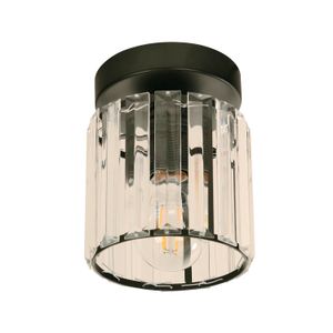 Lampara De Techo E27 1 L 60W Bk-Cr - IKE LITE