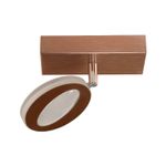 Lampara-Dirigible-Led-Rose-Gold-Rectang.1L-5W