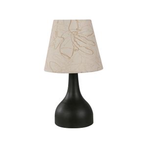 Lampara D/Mesa E27 Negra 19409-2 - IKE LITE