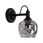 Aplique-D-Pared-Mod.Ng.Vidrio-Negro-1L-E27