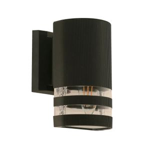 Aplique Led Acab Neg Transp 1L - LUMICENTRO