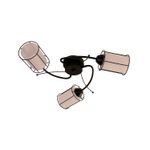 Lampara-D-Techo-Neg-Metal-Vid.3L40We27