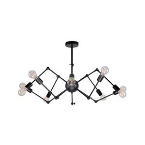 Lampara Techo Negro 10L E27 40W - LUMICENTRO