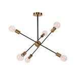 Lampara-De-Techo-Dorado-6L-E27-40W