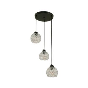 Lampara Colgante E27 3 L 60W Cr - IKE LITE