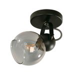 Lampara-Dirigible-Matt-Black-Trans-1Le14-40W