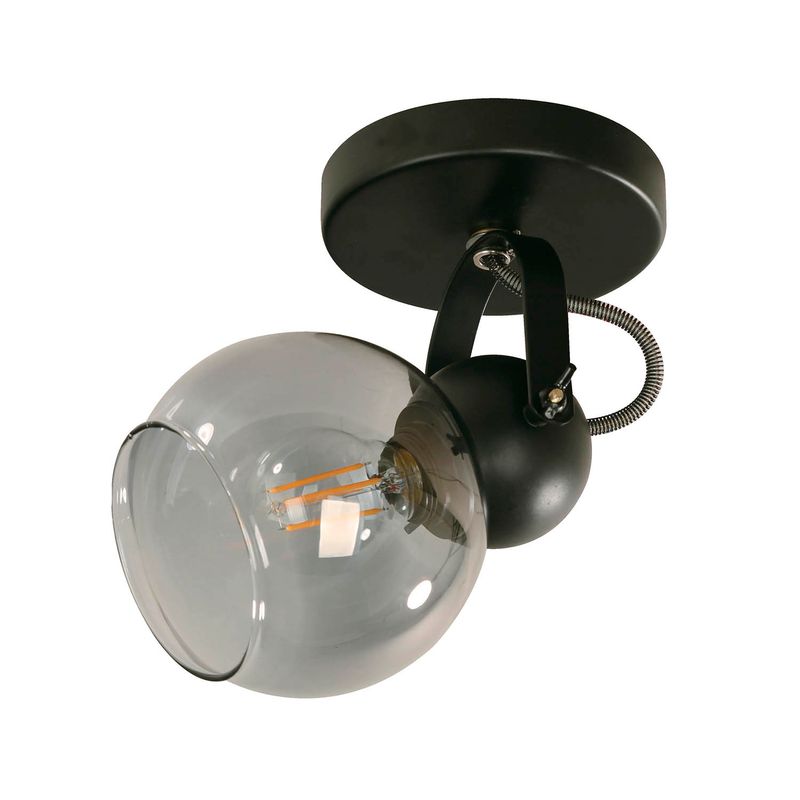 Lampara-Dirigible-Matt-Black-Trans-1Le14-40W
