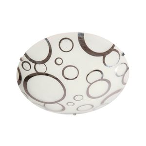 Plafon Redondo 2L Cromo 60We27 3954-1 - IKE LITE