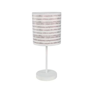 Lampara D/Mesa E27 Blanca 19535-1 - IKE LITE