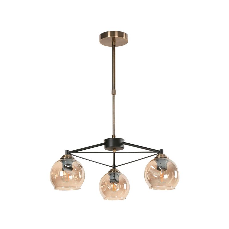 Lampara-Colgante-Negro-Bronce-Antiguo-3L-E27