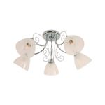 Lampara-De-Techo-Curv-Cromo-5L-E27-40W
