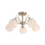 Lampara-De-Techo-Bronce-Antiguo-5L-E27