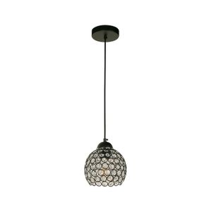 Lampara Colgante E27 1 L 60W Bk - IKE LITE