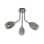Lampara-Techo-E14-3L-40W-Bk-Cr